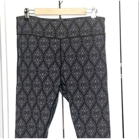 INNER SPIRIT Womens Yoga Active Leggings Size L Gray Charcoal - Picture 1 of 14